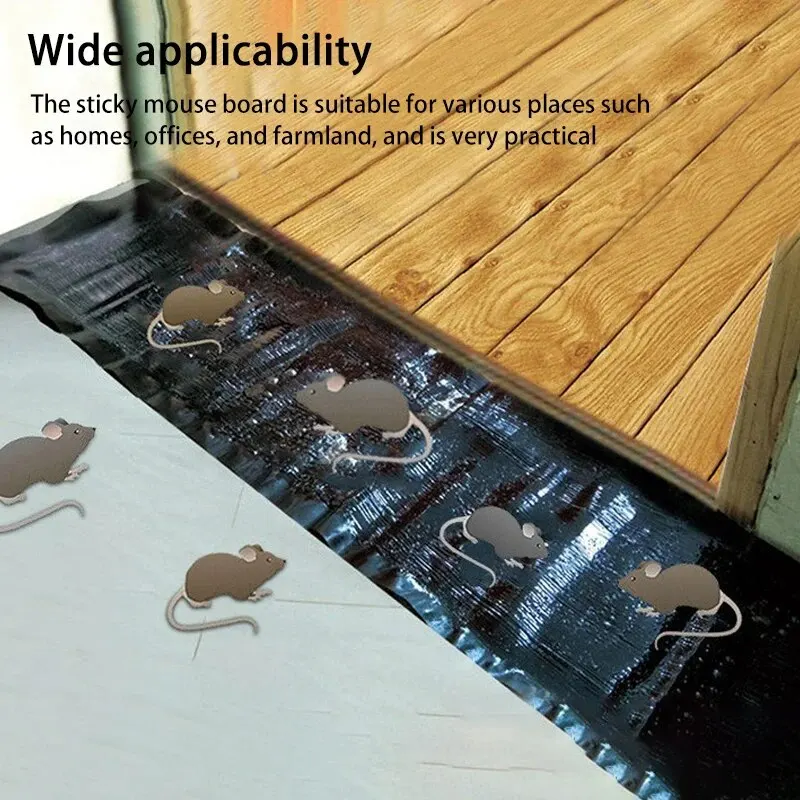 Super Strong Sticky Mouse Board 120x28cm Large Size Mouse Trap Glue Rat Board Non-toxic Eco-Friendly Household Pest Killing Tool