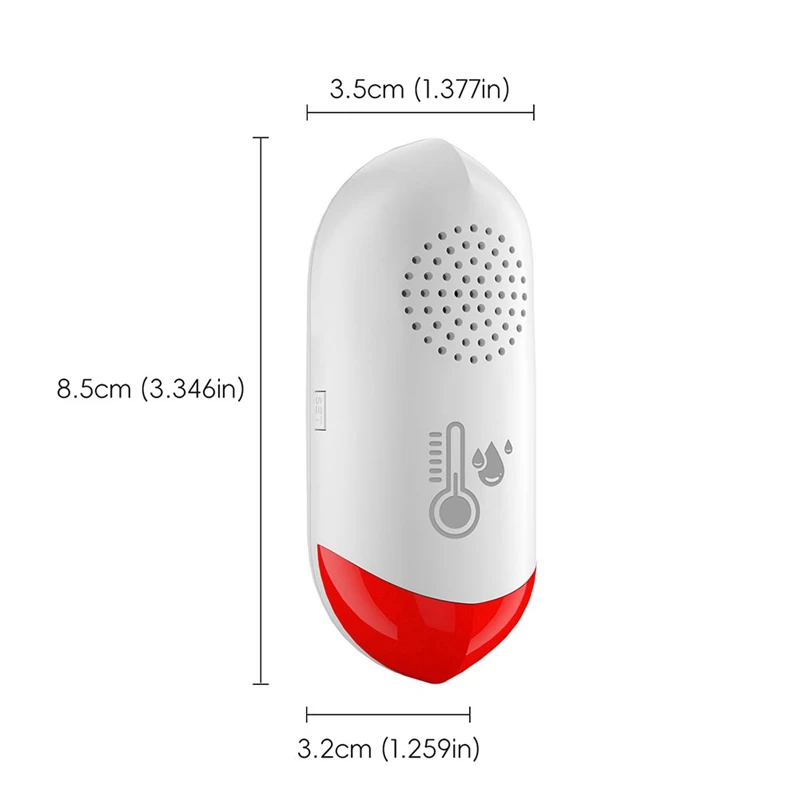 ABJI-Wifi Hygrometer Thermometer Indoor,Wireless Smart Temperature Humidity Monitor With Smart Life App