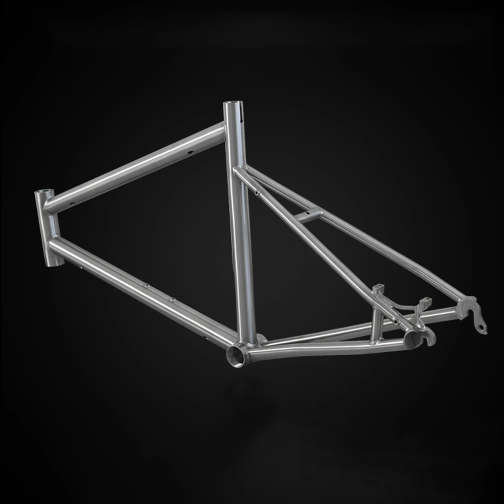 Titanium Mini Road Bicycle Frame, Gr9 Ti, Mini Velo Bike, 451, 20Inch