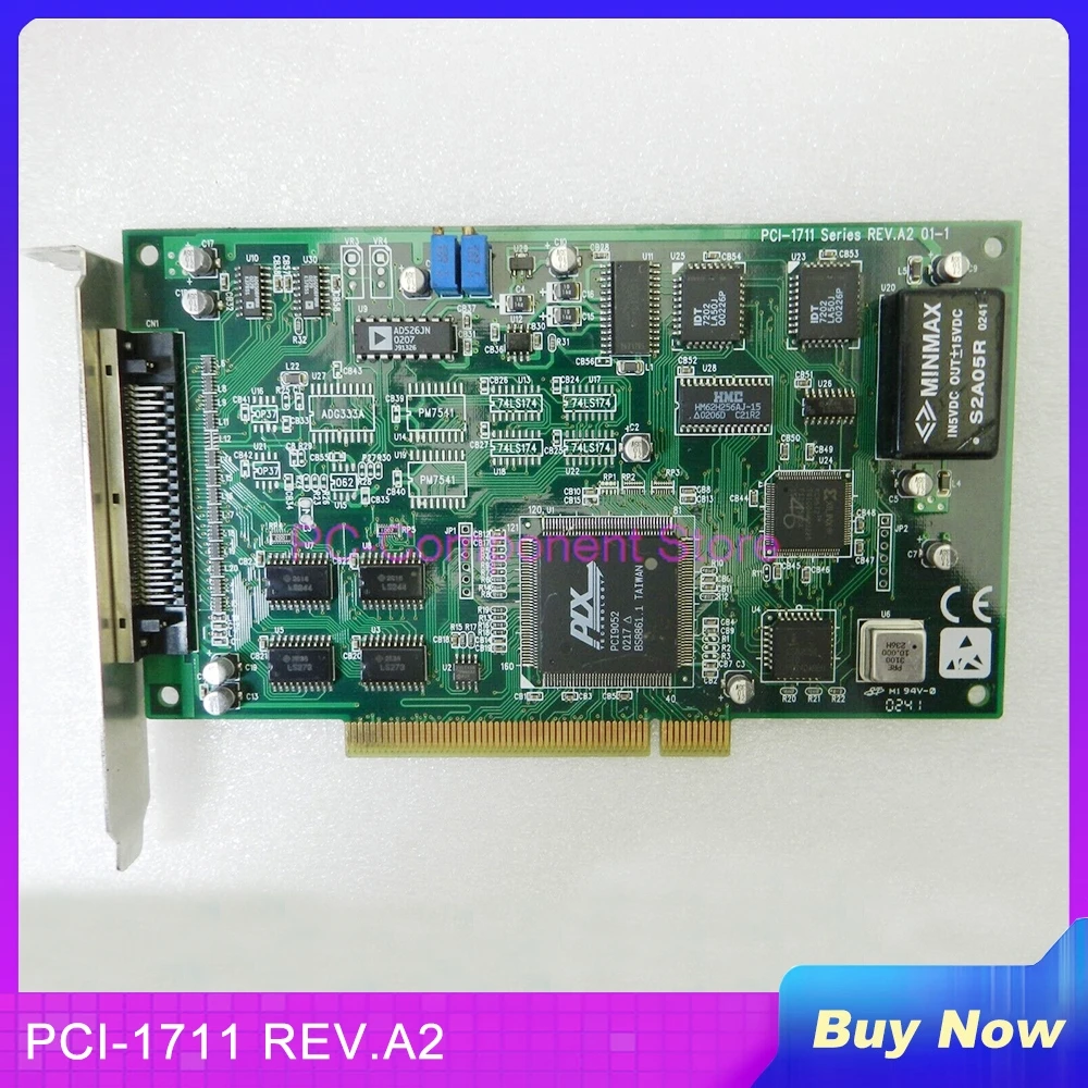 12 Bit 16-Channel Single Ended Input Data Capture Card For Advantech PCI-1711 REV.A2