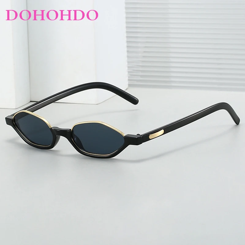 

New Fashion Half Frame Polygonal Sunglasses For Women Men Luxury Designer Sunglass Summer Traveling Outdoor Driving Shades UV400
