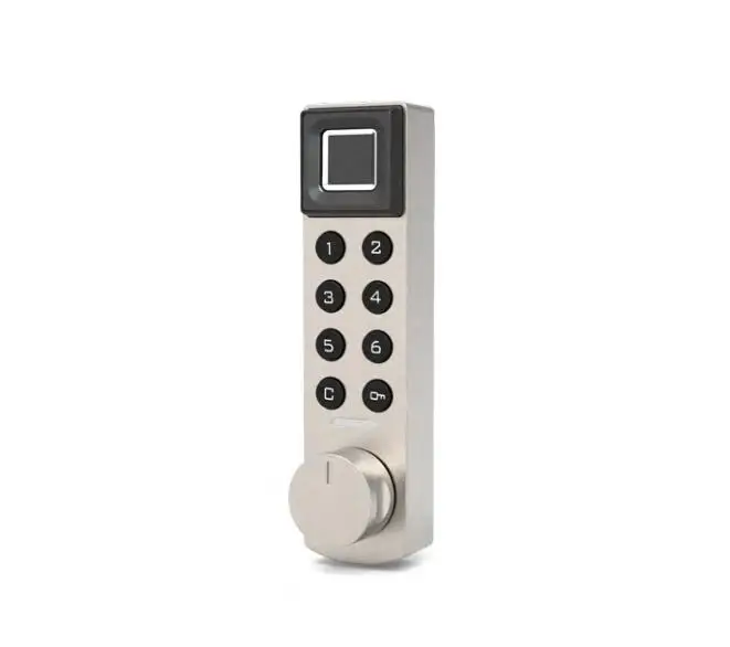 Wood Steel Cabinet Door Digital Button Key Combination Office fingerprint Furniture Lock S-2050-BTSF