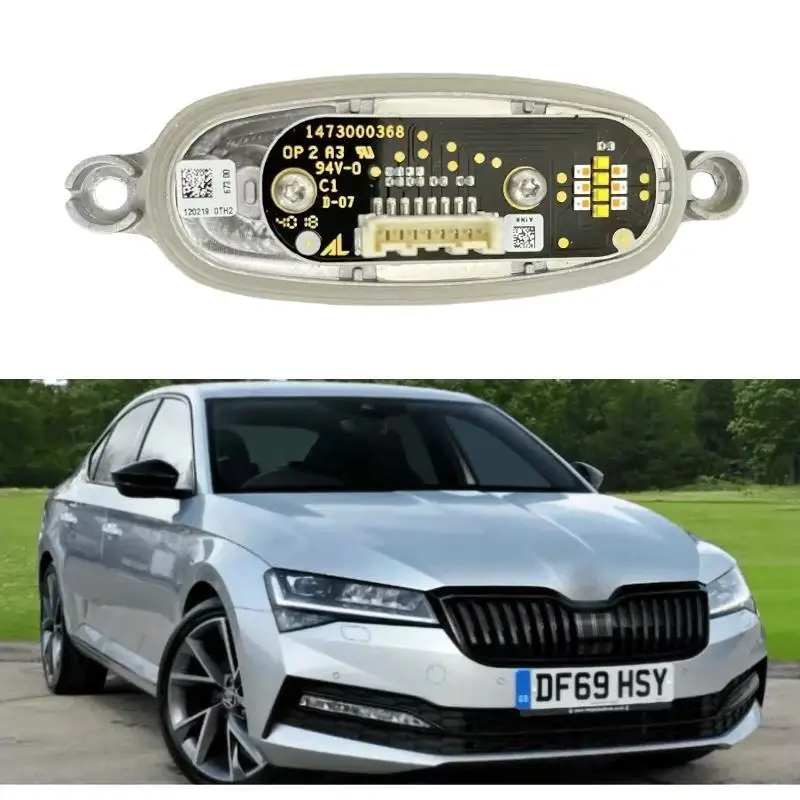 

Новый 1473000368 OEM для Volkswagen Skoda Octavia светодиодный модуль «ангельские глазки» блок управления дневными ходовыми огнями контроллер источника света