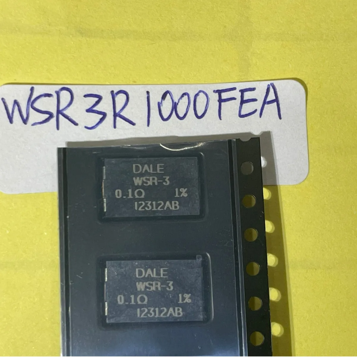 

Original WSR3R1000FEA surface mount current sampling precision resistor WSR-3 0.1R 3W 1% 4527 IC integrated circuit