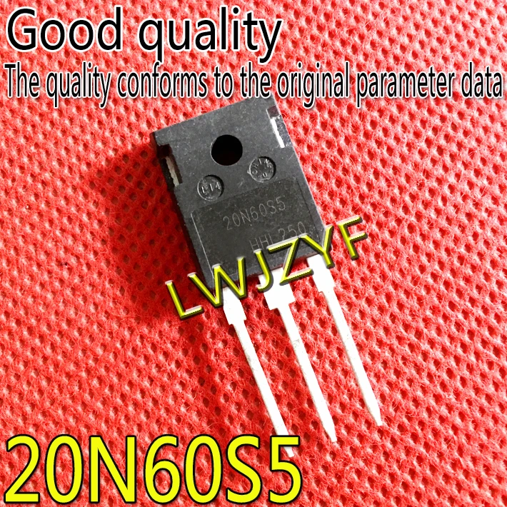 (1Pieces) New SPW20N60S5 20N60S5 TO-247  600V 20A MOSFET Fast shipping