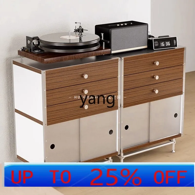 

Lmm antique living room sofa side cabinet integrated dining side storage chest