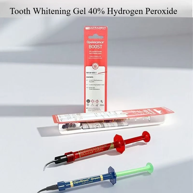 مادة طب الأسنان بيروكسيد الهيدروجين جل تبييض الأسنان 40% حاجز معالجة الضوء الراتنج عيادة الأسنان مجموعة تبييض الأسنان المحددة #2