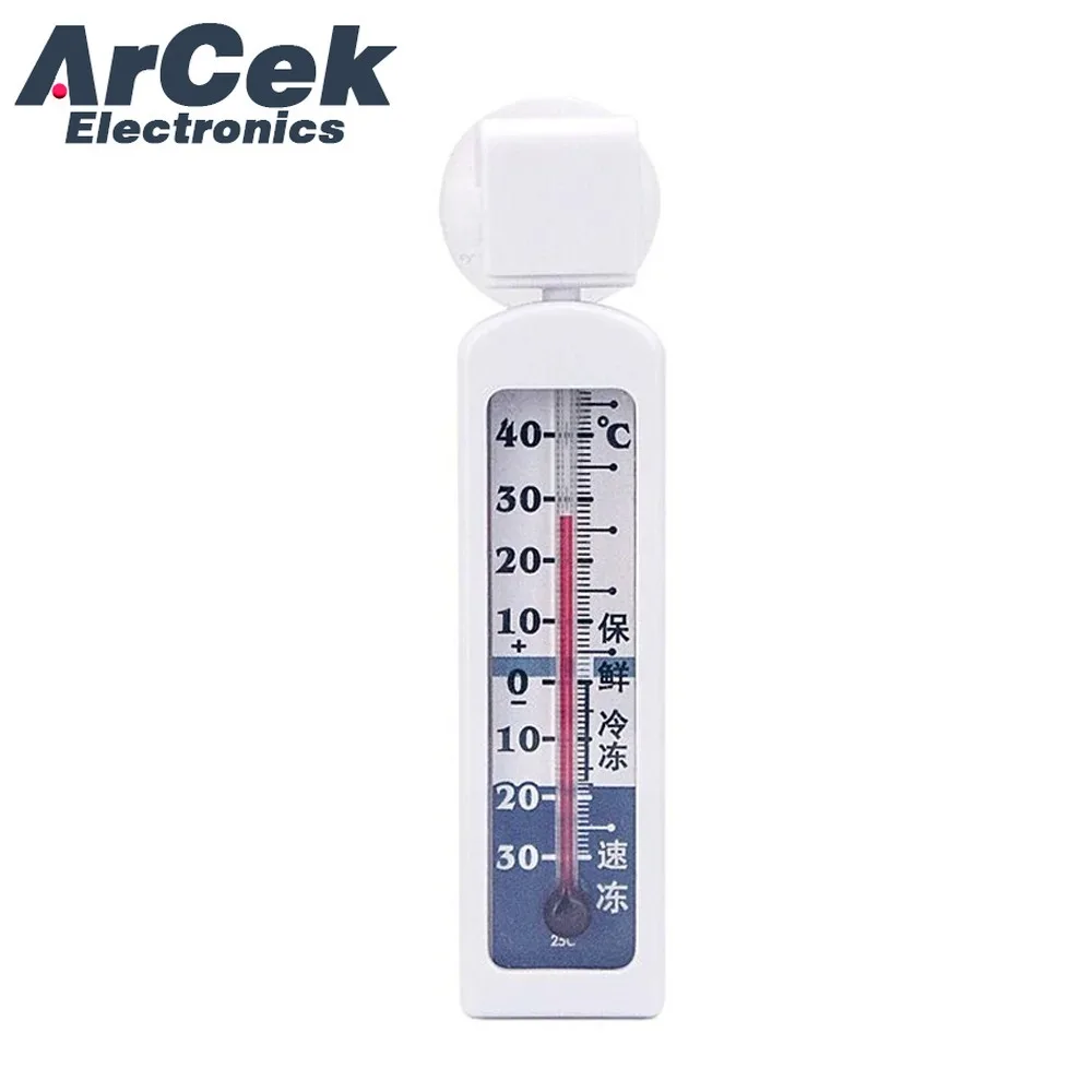 Indoor Refrigerator Household Thermometer Fridge Freezer Tester Food Meat Preservation Temperature Measuring Meter Instrument