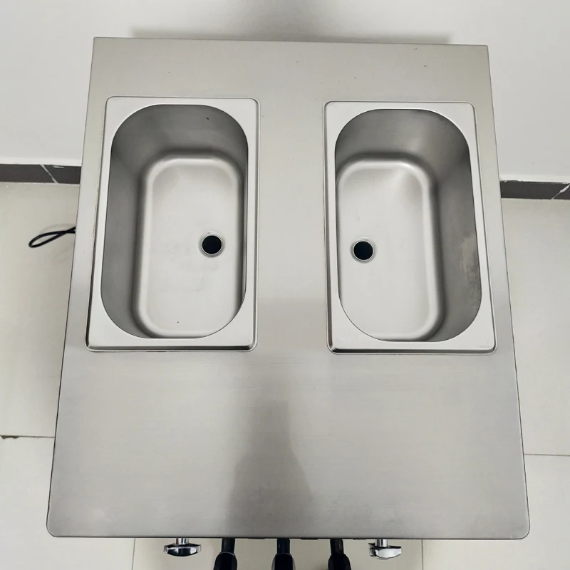 Máquina automática comercial de alta gama para hacer helados suaves de 1200W