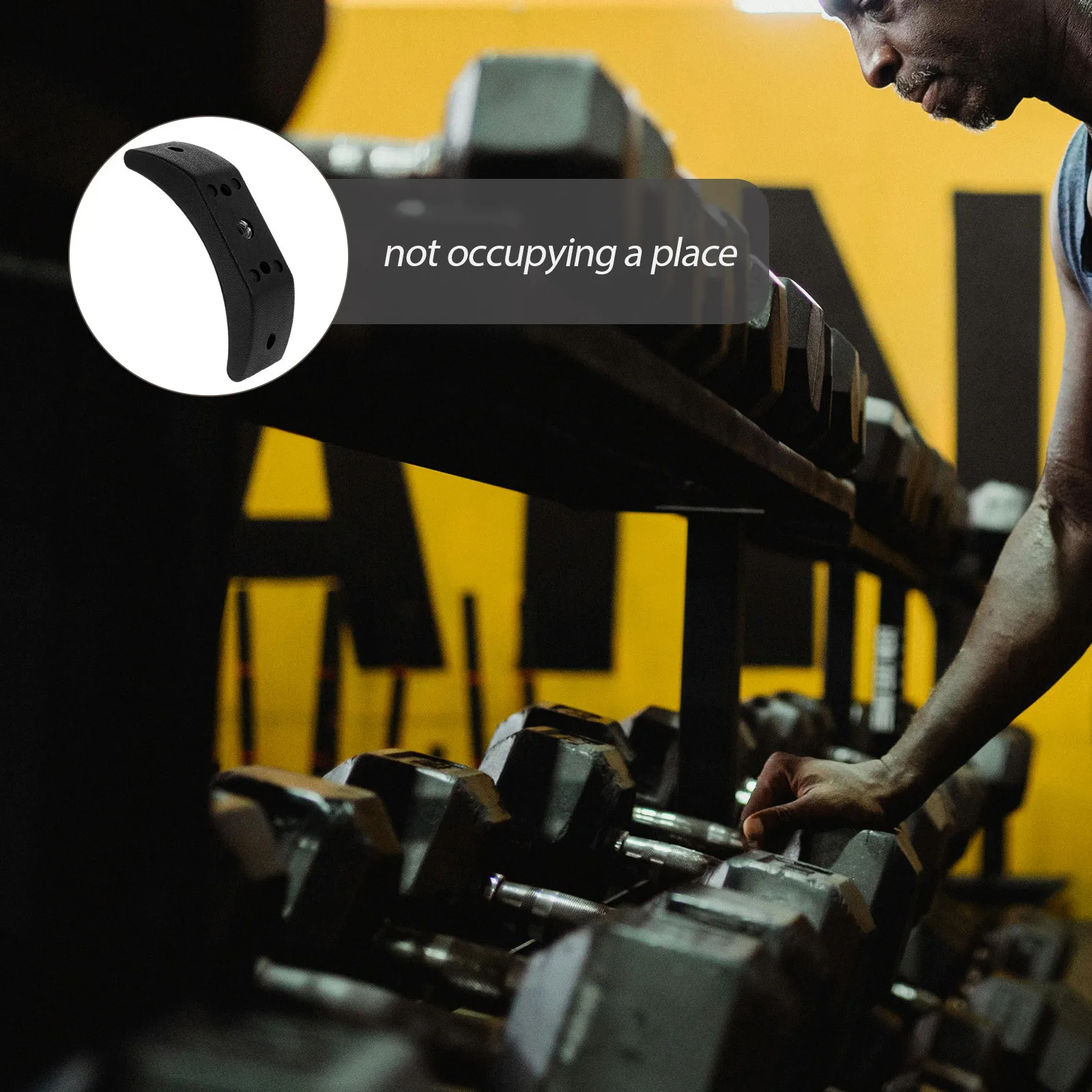 

4Pcs Durable Dumbbell Storage Rack Antiwear Gym Home Barbell Pad Cushion Stand Dumbbell Holder Bar Cushion Weightlifting