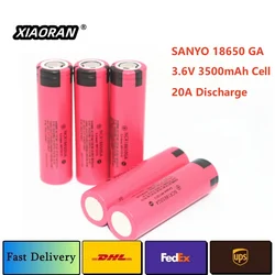 NEW Original NCR18650GA Lithium Battery 3.6V 3500mAh Flat Top 20A High Current Discharge Sony 18650 Cell Rechargeable batteries