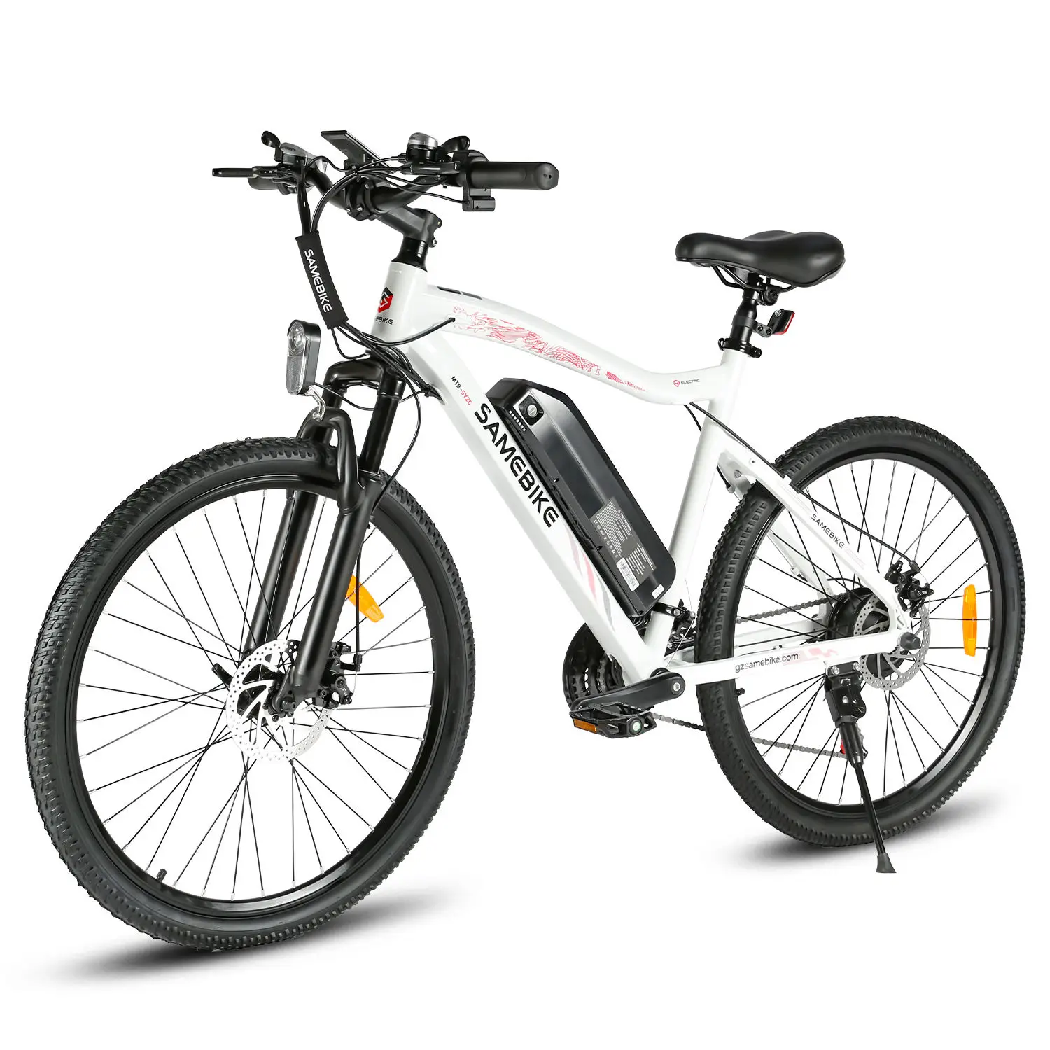 SAMEBIKE SY26-II Elektrische Fiets 500W Motor 36V13AH Batterij 26 inch Band Stadsfiets Max Snelheid 35km/u Volwassen Mountain E-bike