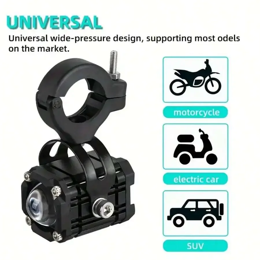 

Universal LED Work Light For Motorcycle Electric Car SUV Off-Road Vehicle High Brightness Flashing White Yellow Red