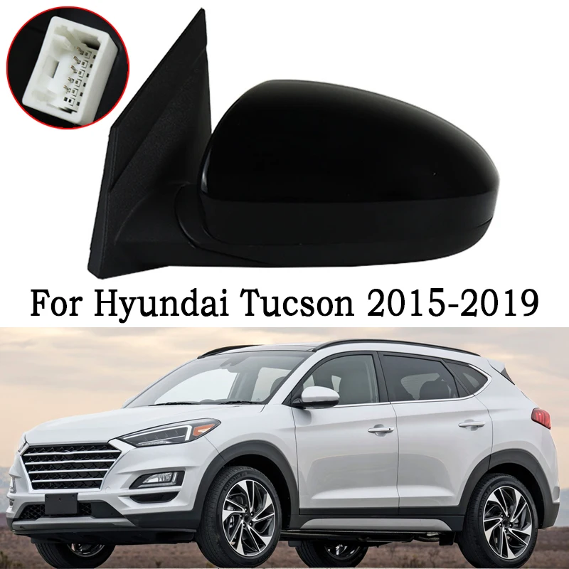 

Car Side Door Rear View Mirror Assembly For Hyundai Tucson 2015-2019 Auto Electric Lens Adjustment Heated Glass Mirror Assy