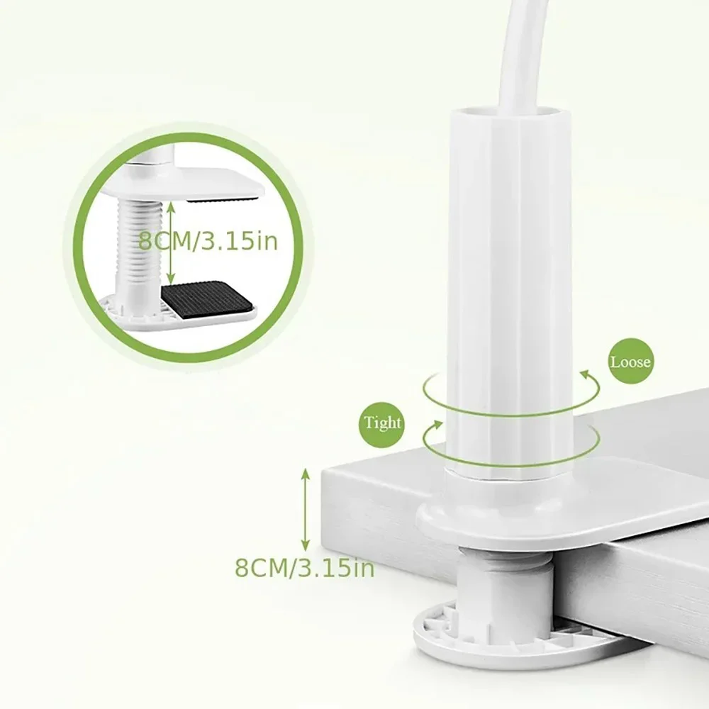 Tablet Phone Holder Universal Watch TV Bracket For Smartphone Flexible Lazy Bracket Bedside Bed Snap-On Mobile Phone Stand Clip
