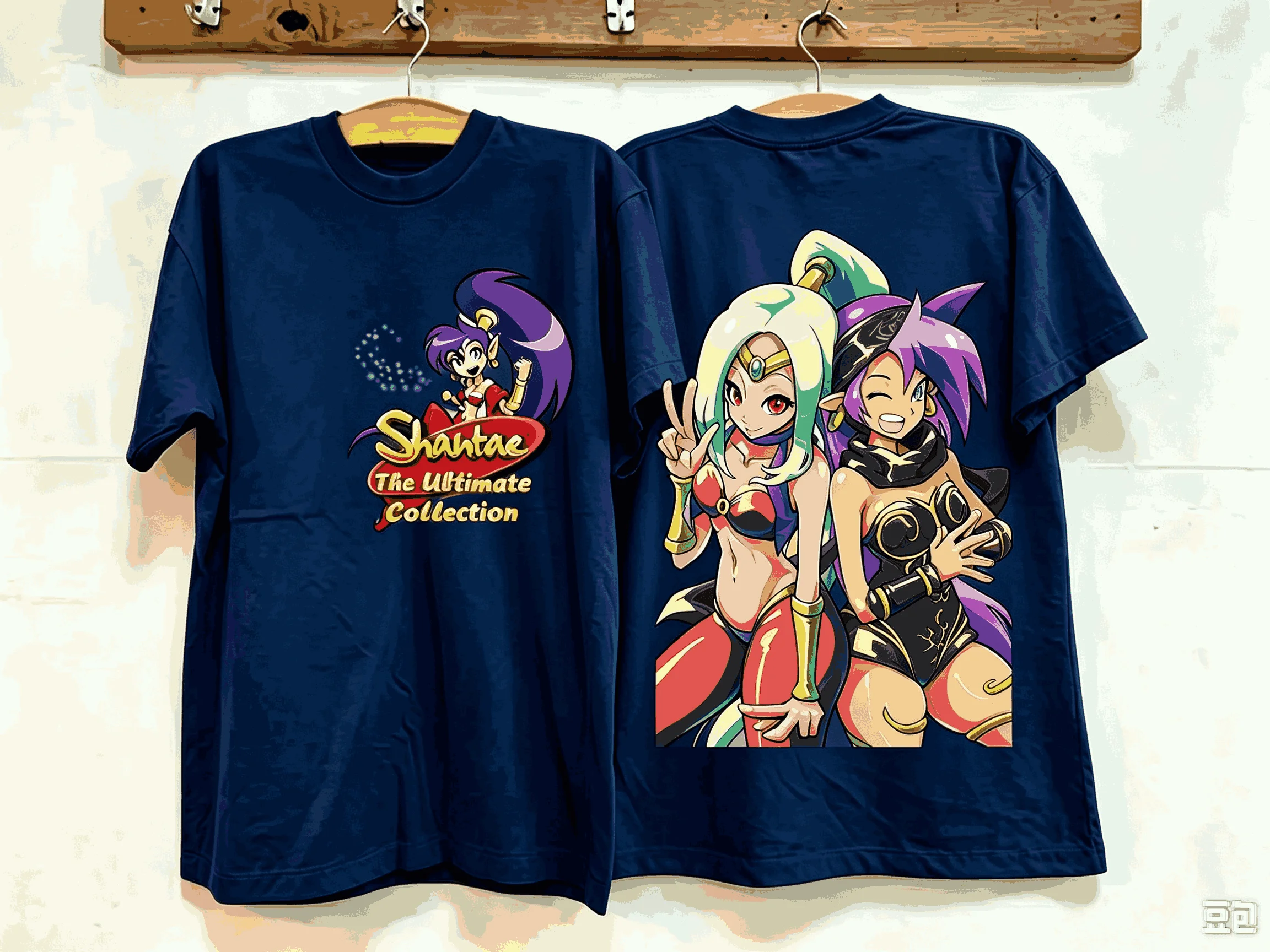 Shantae Half-Genie Hero Print T-shirts for Men Women Fashion Hip Hop Oversized Unisex Streetwear Trendy Cotton Short Sleeves tee