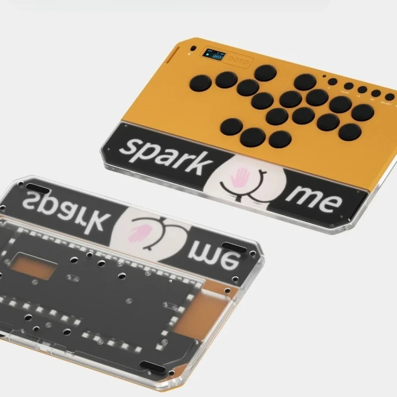 

Игровая мини-клавиатура DOIO KBGM-H06 PRO+ HITBOX из алюминиевого сплава, беспроводная 2.4G, для PS5, Switch, Steam, NS2, ПК, ноутбуков, подарок для геймеров