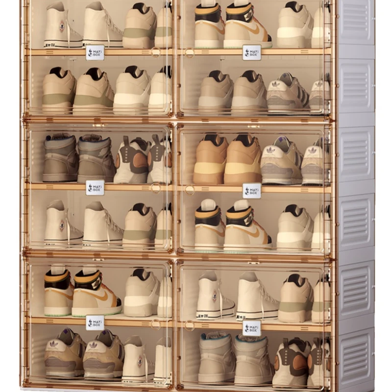 Durable Shoe Storage Organizer Simple Fashion Shoe Ark 20 Layers folding Cabinet Dust free  Shoe Racks made by  MAYI