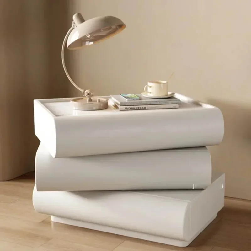 Italian Nightstand for Bedroom Space Saving Easy to Use Reliable Performance High Quality Reinforced Frame Modern Design