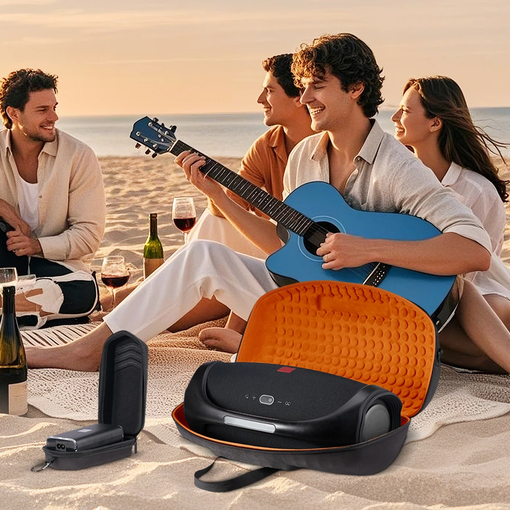 

Hard Travel Case with Adjustable Shoulder Strap Portable Carrying Case Storage Bag for JBL Boombox 3/Boombox 2 Portable Speaker