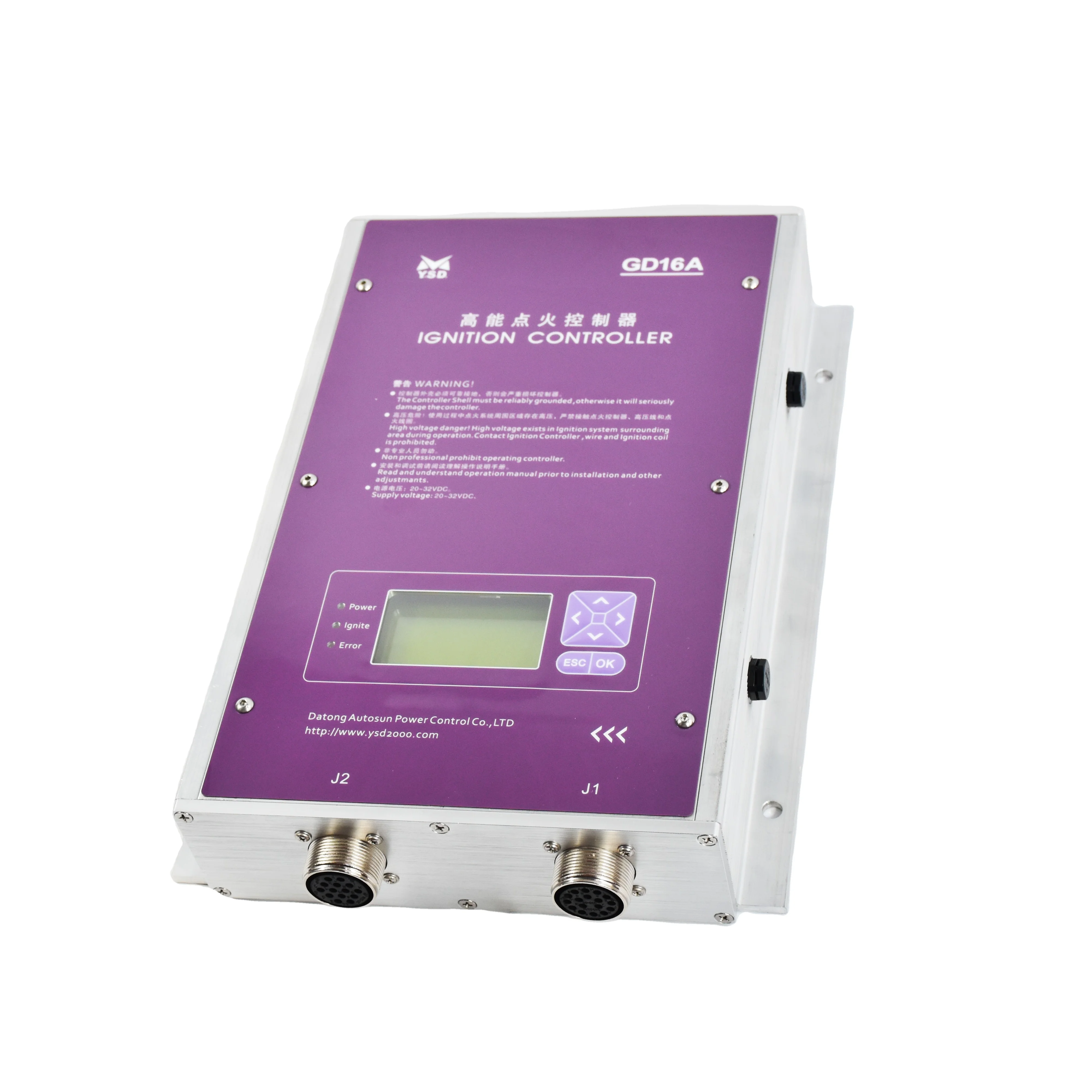 Generador de gas Controlador de encendido de 16 cilindros 1mw Motortech Mic4 Altrónico Heinzmann Bigas Generador de motor Encendido