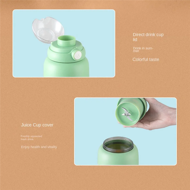 AA96 presse-agrumes Portable mélangeur 1000Ml presse-fruits électrique USB charge citron Orange fruits jus tasse Smoothie