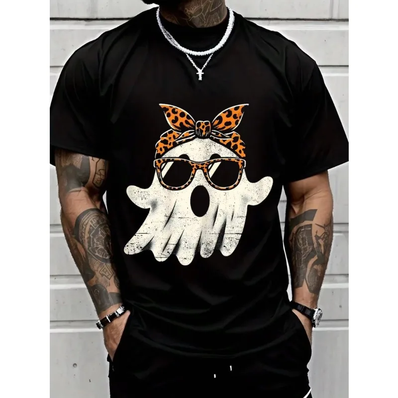 

Костюмы на Хэллоуин, детская уличная мужская футболка в стиле хип-хоп, летняя повседневная хлопковая женская одежда с короткими рукавами, костюм для девочек, футболка