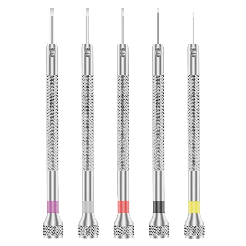 2025 New Precise Watchmaker Screwdriver 3PCS Thin Blade Watch Repair Tool For Tight Space Durability AntiSlip Grip Design