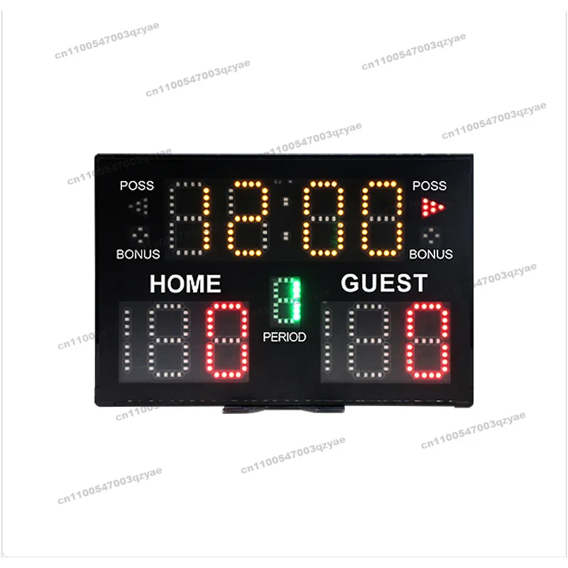 Multi-function LED Indoor Sports Electronic Competition Scoreboard, Mobile Digital Scoreboard