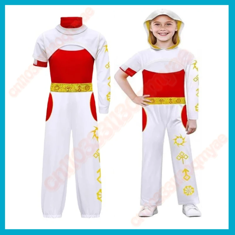 

Halloween Girls Boys Movie Cosplay Costume Cute Cartoon Dress College Sports Suit Adult and Children Stage Performance Outfits