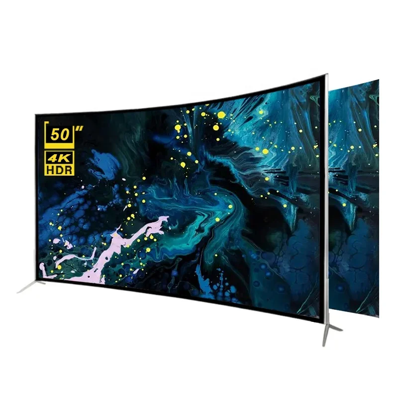 

STLF Advanced Advanced Customization STLF ZJW 50 Inch Curved Smart TV Big Screen Smart TV Screen LED Digital DVB-T2S2 for Sale