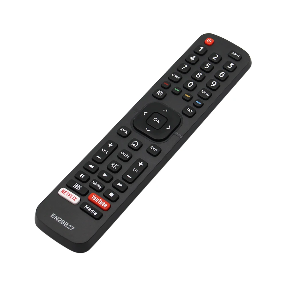 Para Hisense EN2BB27 Control remoto reemplazado para H32A5840 H43AE6030 H32B5600 H39AE5500 H40B5600 TV EN2BB27H EN2BB27HB LCD LED TV