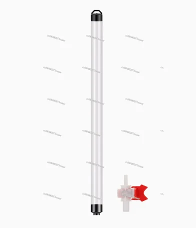 Groundwater Sampling Pipe 1000mlPVC Bailer Deep Water Sampler with Regulating Valve Low Flow