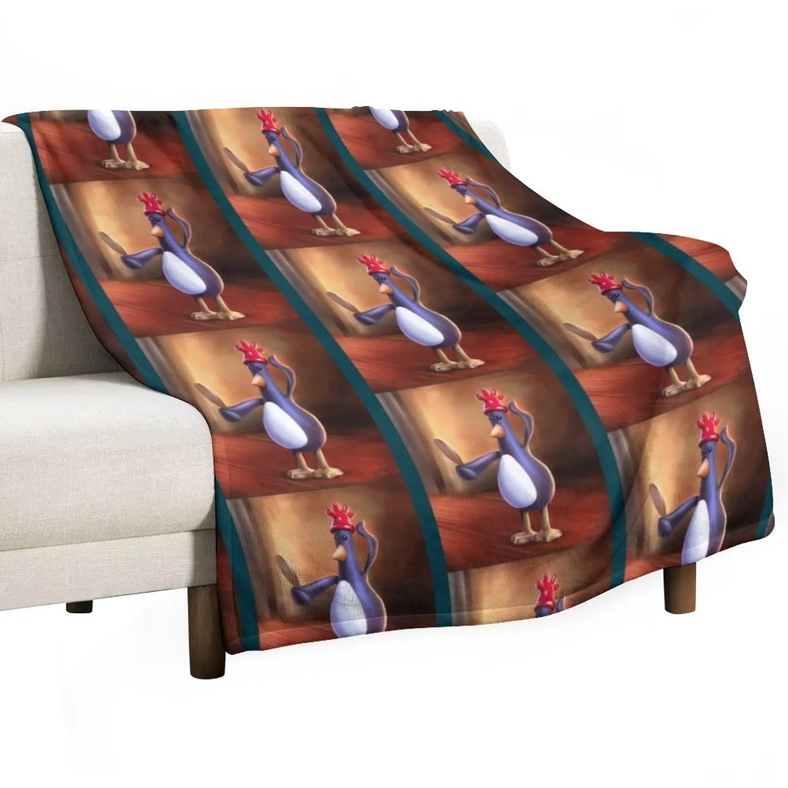 

Feathers McGraw Throw Blanket Warm Decorative Throw Bed Soft Big Blankets