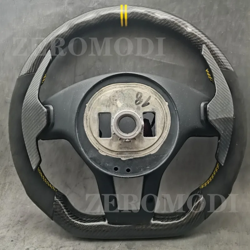 Carbon Fiber Alcanrata Steering Wheel For Mercedes Benz E C CLS W218 W212 W204 W207 Class