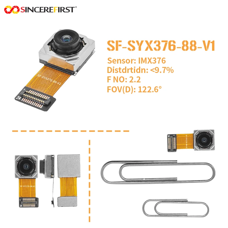 Mini 20MP HD Auto Focus AF Módulo Câmera IMX376 CMOS Sensor de módulo de câmera