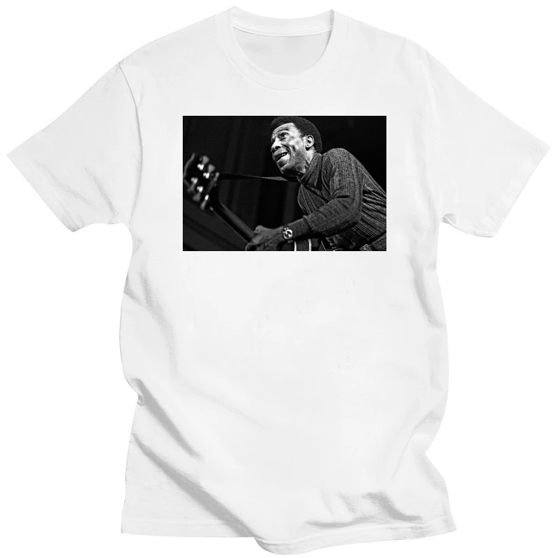 T-Bone Walker Tops shirt Short Sleeve T-ShirtRound Neck popular t-shirt Personality T-shirt