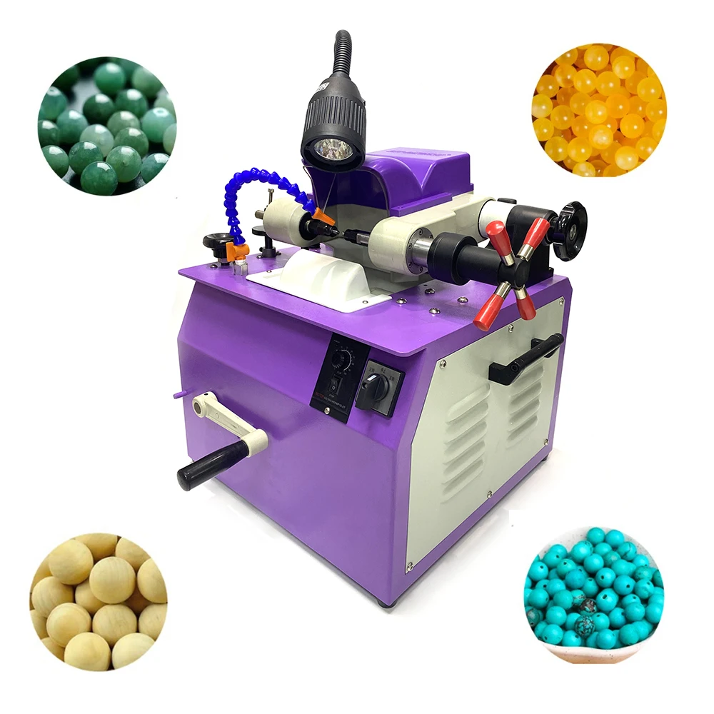 KW-20I Gemstone Bead Grinding Equipment Stone Automatic Bead Grinding Machine Stone Bead Grinding Machine