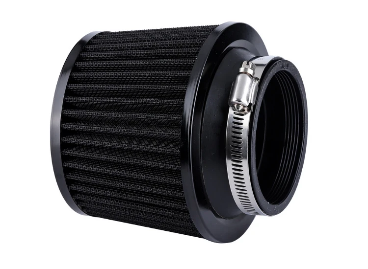 Washable intake modified high flow air filter element high style