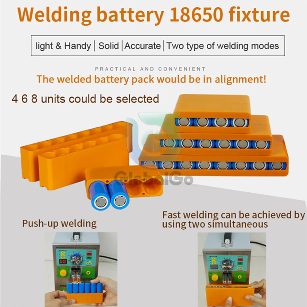 18650 Battery Fixture Fixed For Spot Welding Battery Pack Fixture Soldering Compact Lithium Battery Pack Batteries Fixed Holder