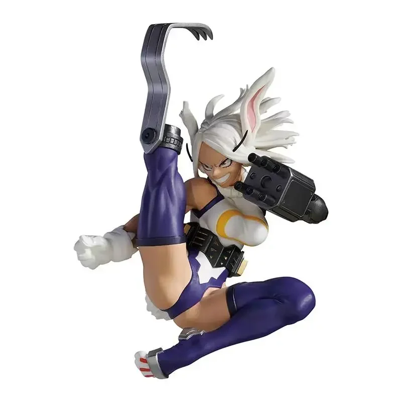 반다이 오리지널 반프레스토 애니메이션 나의 히어로 아카데미아 어메이징 플러스 미르코 PVC 액션 피규어 모델 컬렉션 장난감 선물