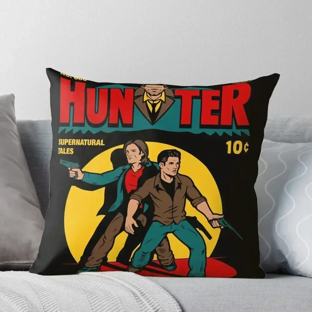 

Hunter Comic Throw Pillow Pillow Case Christmas Pillowcases For Pillows Christmas Pillow Covers Covers Decorative