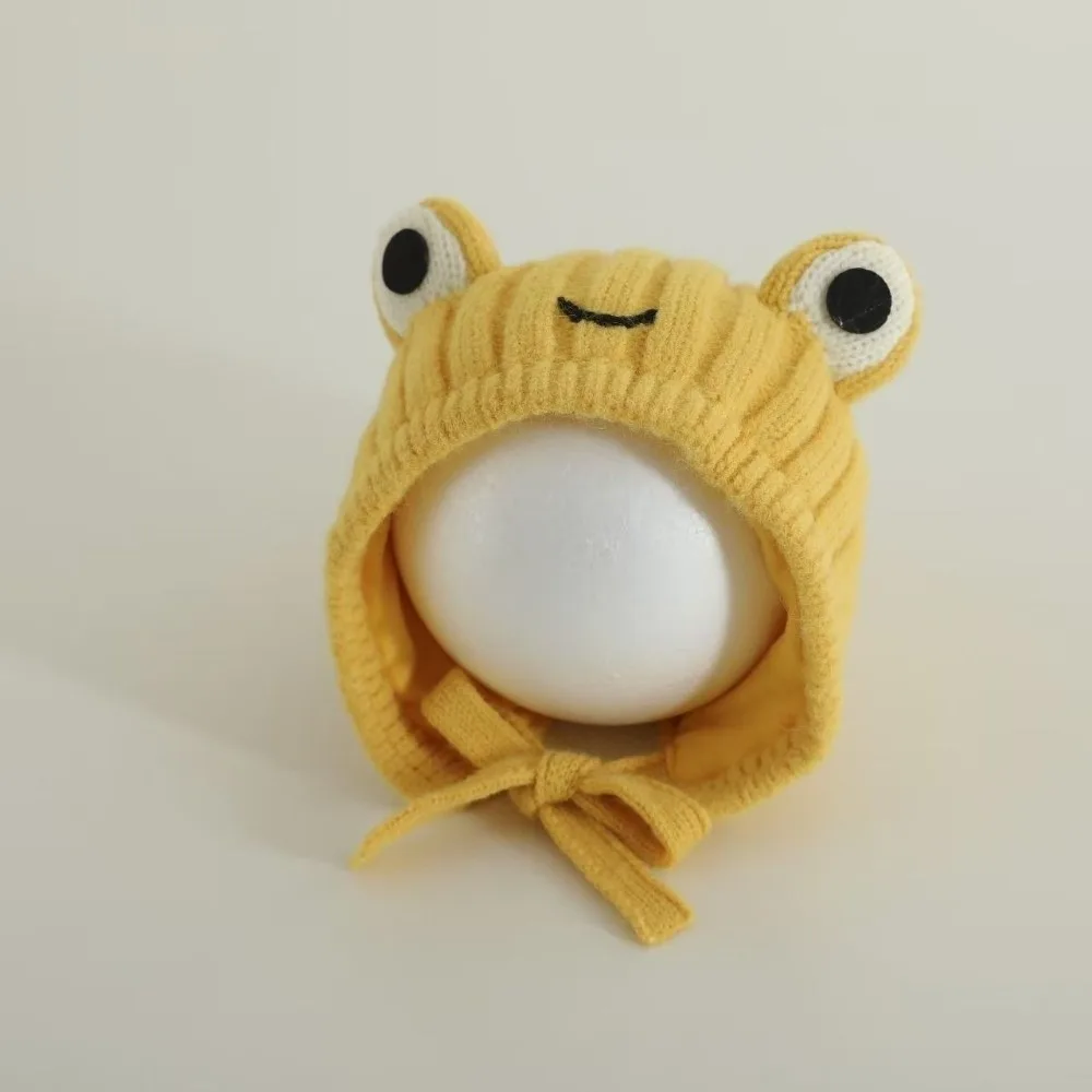 

New Cute Frog Pullover Cap Warm Coldproof Beanie Hat Windproof Balaclava Outdoor Sports