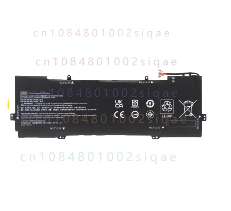 Kb06xl for hp spectre x360 15-bl002 tpn-q179 bl018ca laptop battery 6900mah