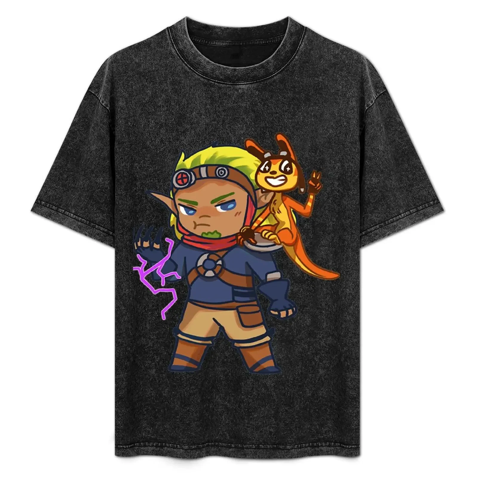 

Jak And Daxter T-Shirt anime Blouse Clothing korean fashion heavyweight t shirts for men