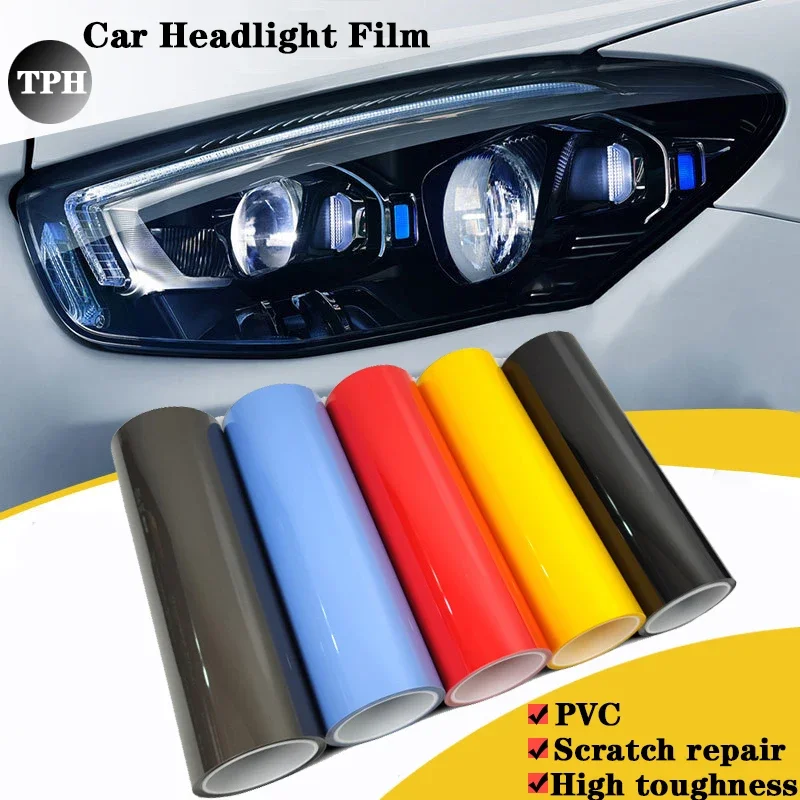 

Car PPF Protective Film Automotive Headlight Film & Taillight & Fog Light Lamp Smoke Black For Auto Styling Decorate Accessories