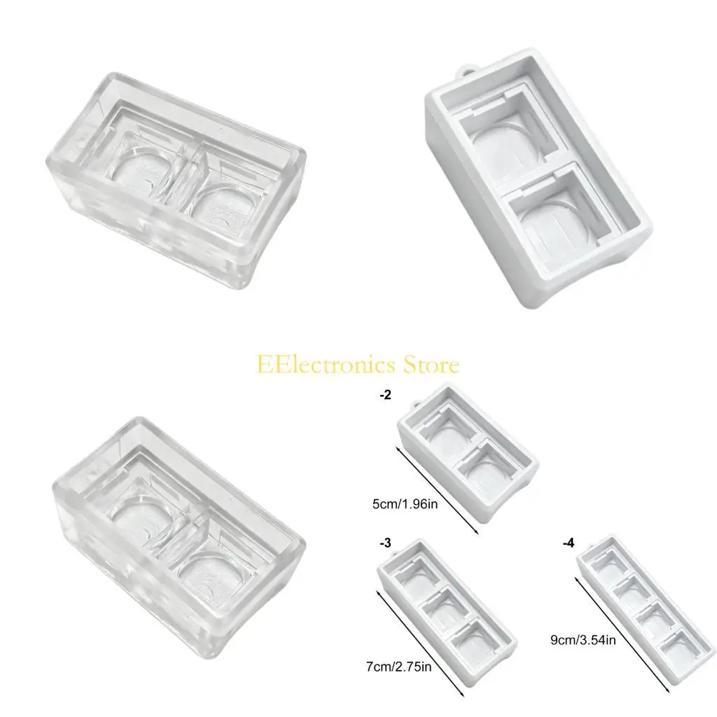 B03C Mechanical Keyboard Desk Tester Base, Plastic Accessory for Key Feel Checking, Display and Press Review Use