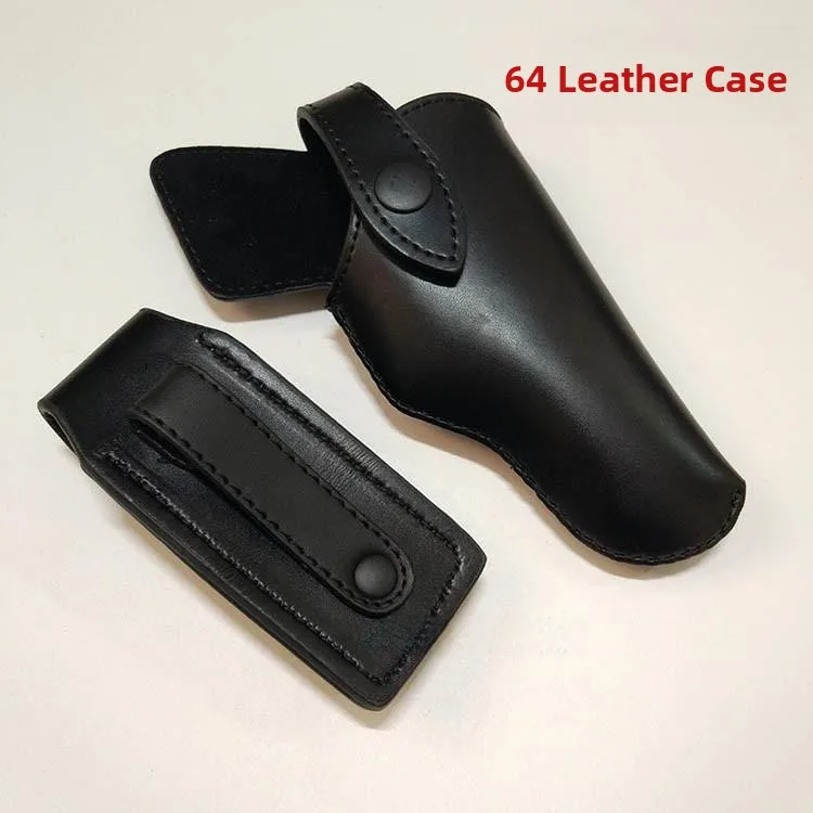 Funda de cuero de extracción rápida de cobertura total para pistola con cinturón y bolsa para cargador, universal para P320, 1911, G17, 92G, de Lingtewei
