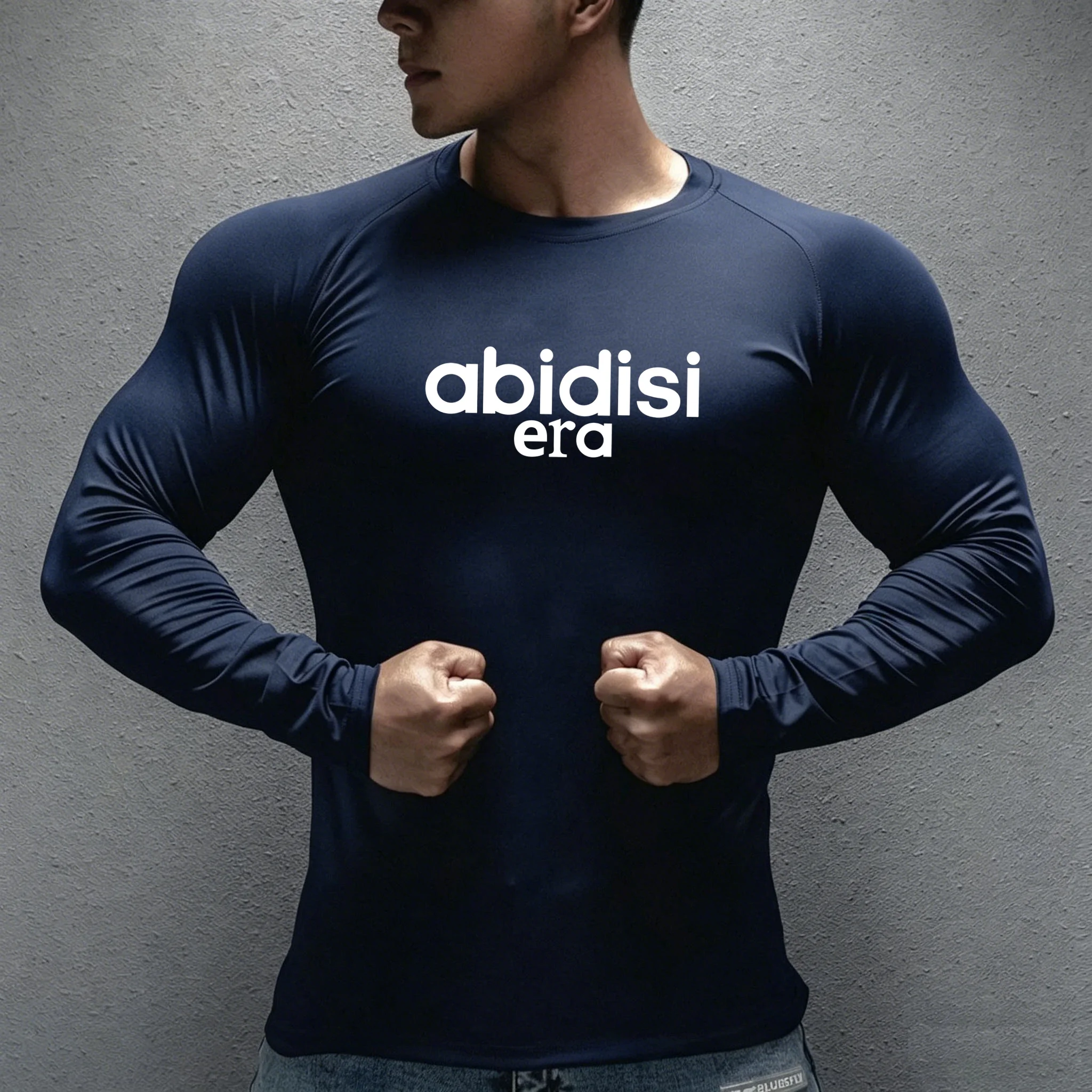 

Comprehensive Elastic Long Sleeves Compression Shirt Cycling Muscle Training Tight-fitting Clothing Fitness Workout Sportswear