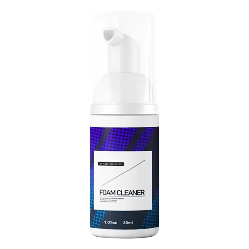 

Foam Car Cleaner 30/120ml Quick Interior Detailing Spray Mild Car Inside Cleaner Effective Car Detailing Spray For Ceilings